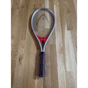 Vintage Head Aluminum Director Tennis Racquet 4 1/4" Leather Grip. Perfect‎
